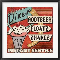 Framed Diners and Drive Ins III