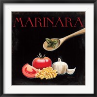 Italian Cuisine IV Framed Print