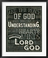 Holy Words II Framed Print