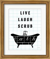 Framed 'Letterform Tub' border=