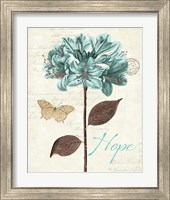 Framed 'Slated Blue II' border=