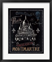 Travel to Paris III Framed Print