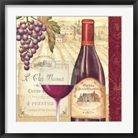 Wine Tradition II Framed Print
