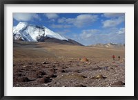 Framed Towards The Summit Of Kongmaru La, Markha Valley, Ladakh, India