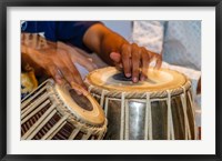 Framed Drum Player's Hands, Varanasi, India