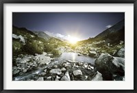 Framed Small river, Pirin National Park, Bulgaria