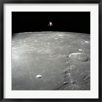 Framed Apollo 12 lunar module Intrepid