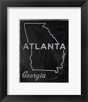 Atlanta, Georgia Framed Print