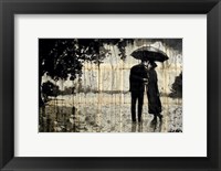 Framed Rainy Day Rendezvous