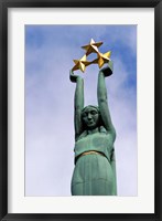 Framed Freedom Monument for the Latvian War of Independence, Riga, Latvia