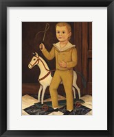 Framed Boy with Horse