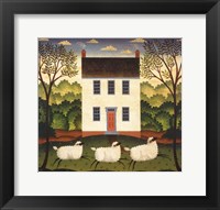 Framed White House