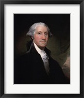 Framed Portrait of George Washington, 1795