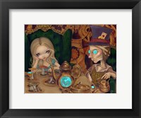 Framed Alice and the Mad Hatter