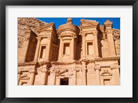 Framed Monastery or El Deir, Petra, UNESCO World Heritage Site, Jordan