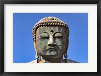 Framed Japan, Kanagawa, Great Buddha, the bronze Daibutsu