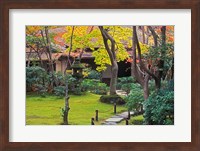 Framed Okochi Sanso, Arashiyama, Kyoto, Japan