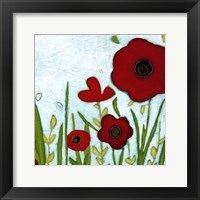 Precious Poppies IV Framed Print