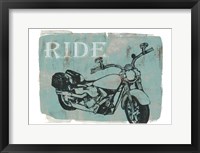 Motorcycle Ride I Framed Print