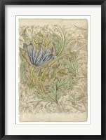 Framed Floral Pattern Study III