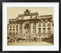 Framed Trevi Fountain