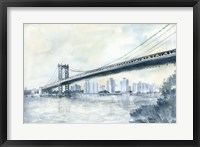 City Bridge II Framed Print