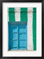 Framed Oman, Sharqiya Region, Asaylah. Coffee Shop Exterior