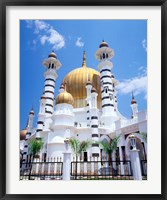 Framed Malaysia, Peninsular Malaysia, Perak, Kuala Kangsar, Ubudiah Mosque