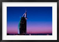 Framed Sunset at the Burj Al Arab, Dubai, United Arab Emirates