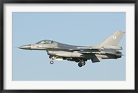 Framed Dutch F-16 aircraft