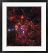 Framed Lobster Nebula in Scorpius