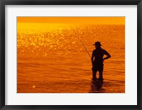 Framed Fishing, Surfer's Paradise, Australia