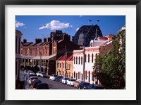 Framed Historic Buildings and Sydney Harbor Bridge, The Rocks, Sydney, Australia