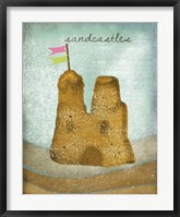 Sandcastles Framed Print