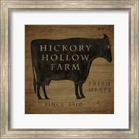 Framed 'Hickory Hollow Farm' border=