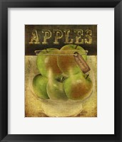 Framed Grannysmith Apples