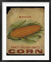 Framed Vintage Corn