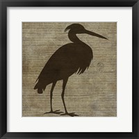 Framed Heron