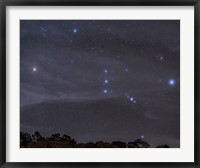 Framed Orion Constellation Rises