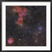 Framed Nebulae in Gemini Constellation