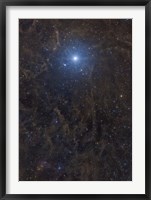 Framed Polaris Surrounded by Molecular Clouds