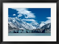 Framed Tasman Glacier Terminal Lake, South Island, New Zealand