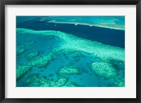 Framed Australia, Whitsunday Coast, Great Barrier Reef (horizontal)