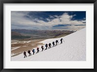 Framed New Zealand, South Island, Potts Range, Climbing