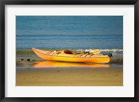 Framed New Zealand, South Island, Titirangi Bay, Kayaking