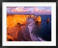 Framed Morning at 12 Apostles, Great Ocean Road, Port Campbell National Park, Victoria, Australia