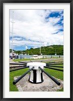 Framed Capstan, Nelson's Dockyard, Antigua, Caribbean