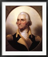 Framed George Washington (digitally restored)