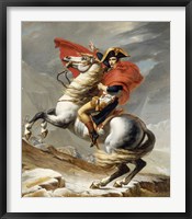 Framed Napoleon Bonaparte on his Horse