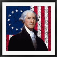 Framed George Washington